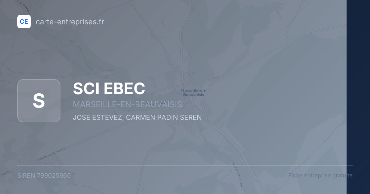 SCI EBEC — 799025960 — fiche entreprise