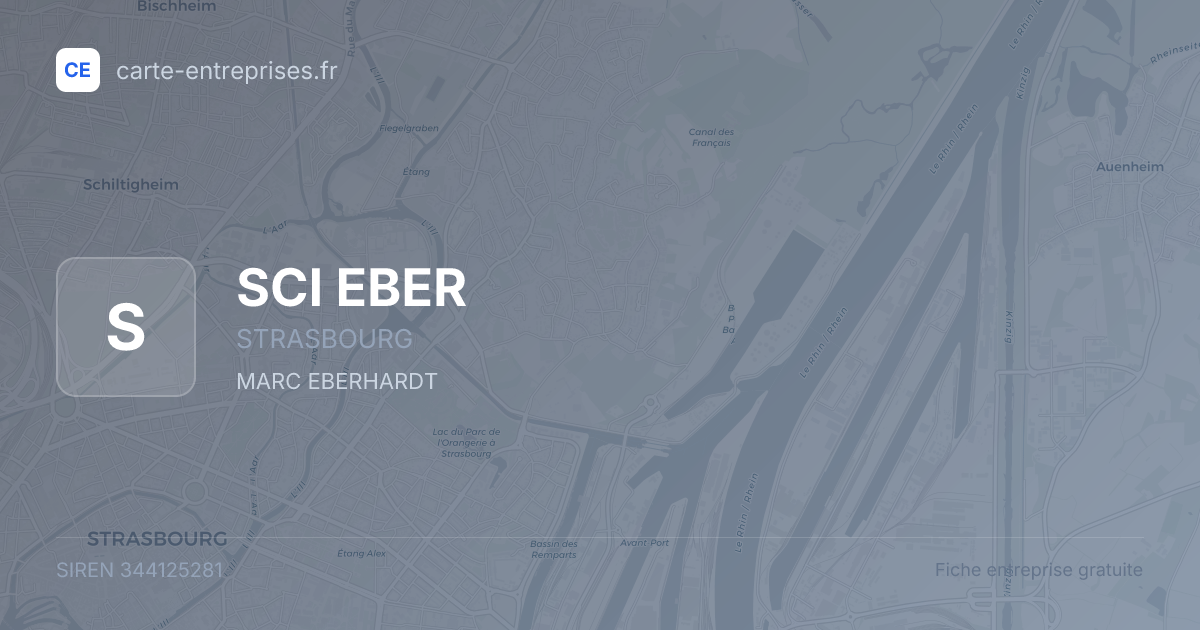 SCI EBER — 344125281 — fiche entreprise