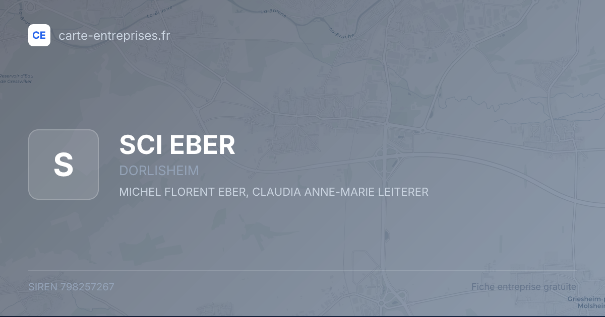 SCI EBER — 798257267 — fiche entreprise