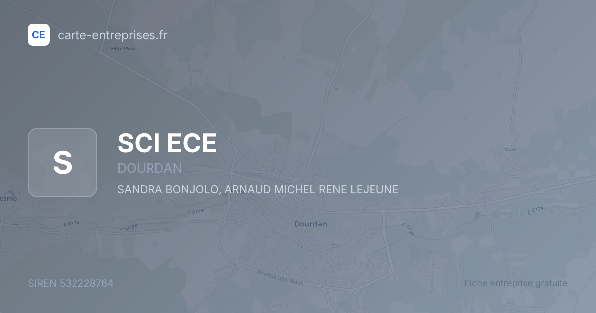 SCI ECE — 532228764 — fiche entreprise