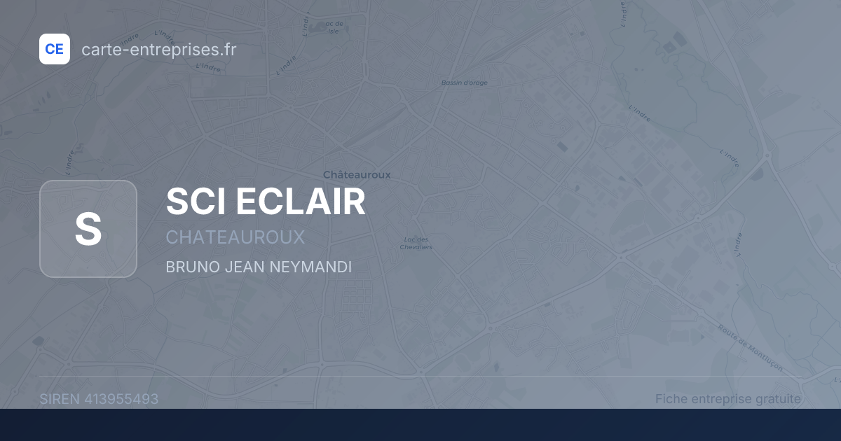 SCI ECLAIR — 413955493 — fiche entreprise