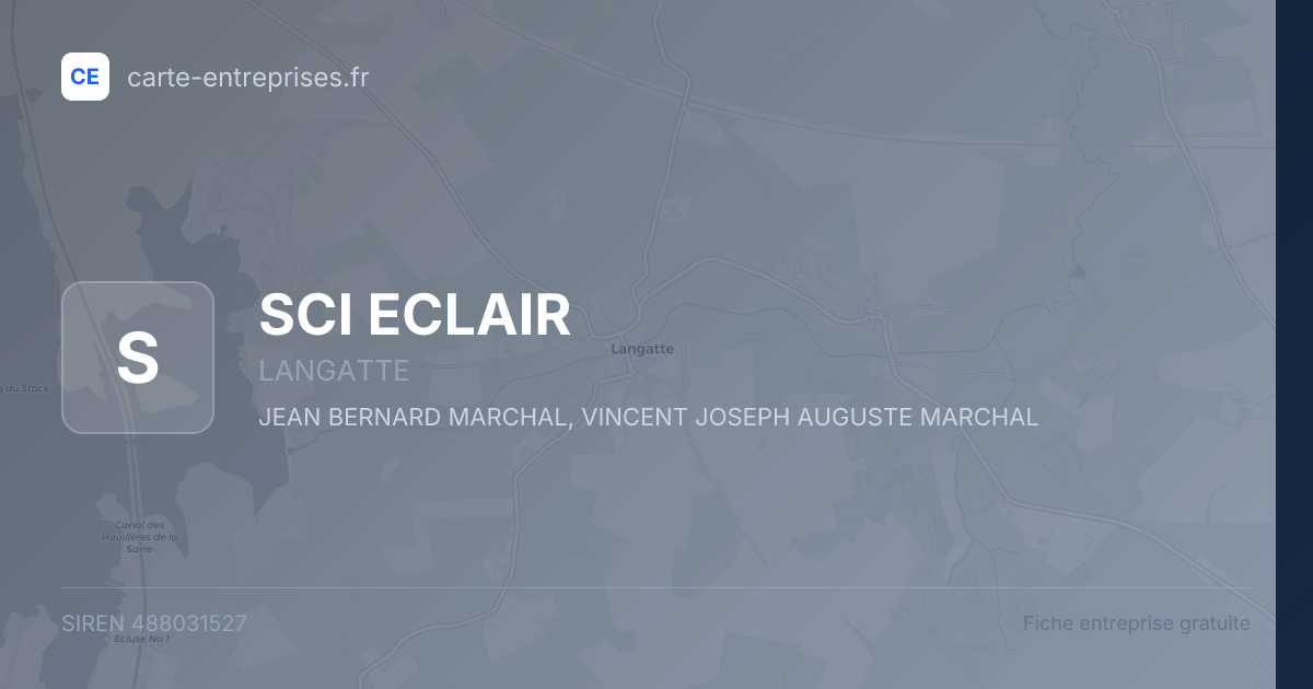SCI ECLAIR — 488031527 — fiche entreprise