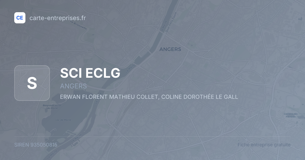 SCI ECLG — 935050815 — fiche entreprise