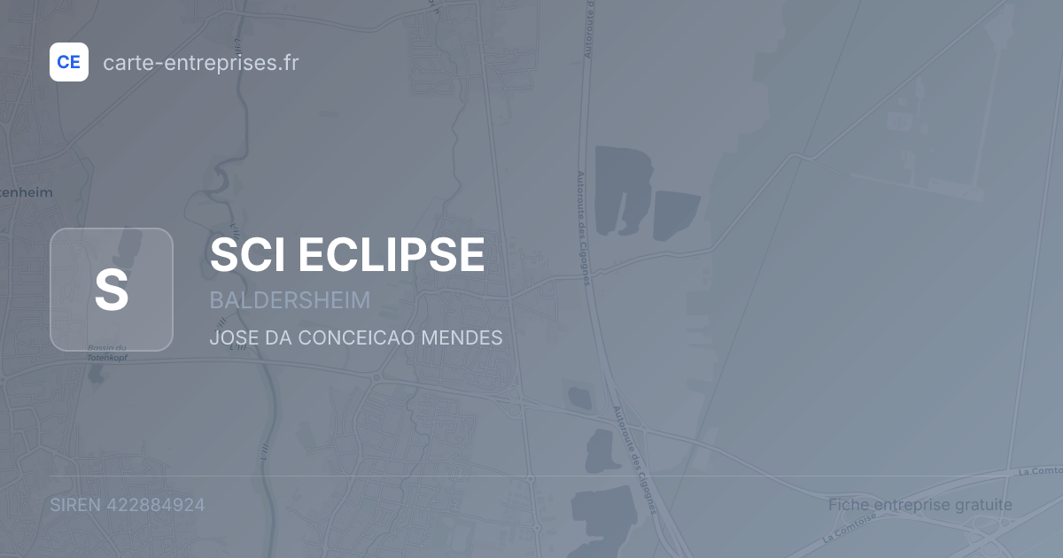 SCI ECLIPSE — 422884924 — fiche entreprise