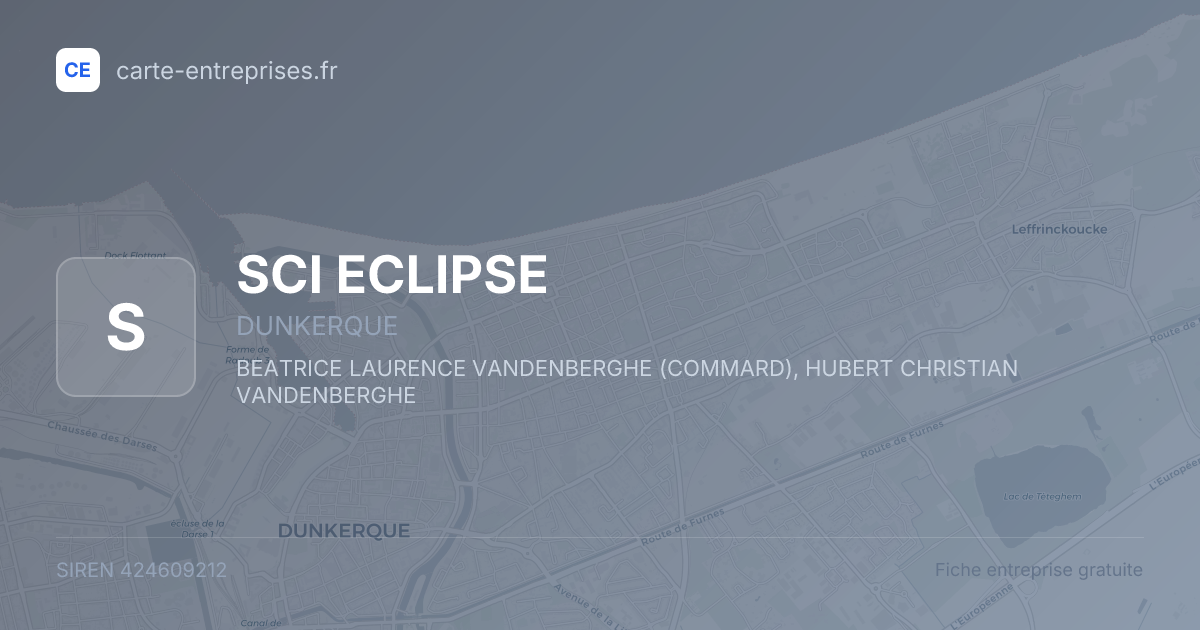 SCI ECLIPSE — 424609212 — fiche entreprise