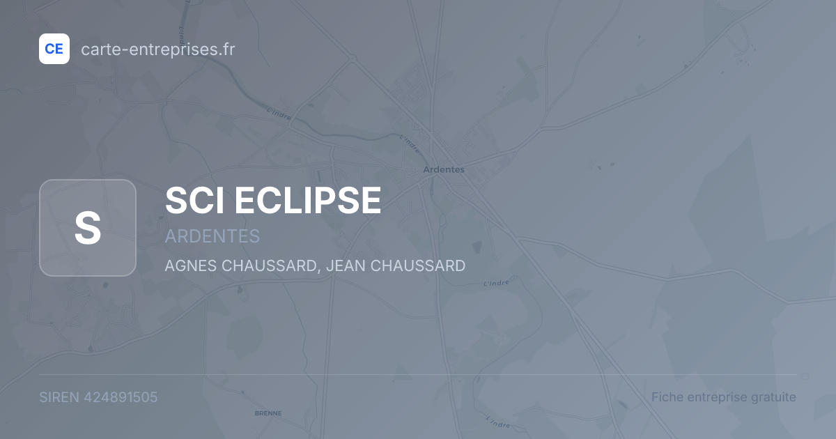 SCI ECLIPSE — 424891505 — fiche entreprise