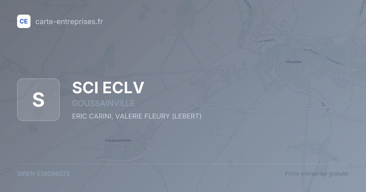 SCI ECLV — 538266073 — fiche entreprise