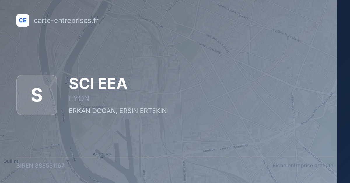 SCI EEA — 888531167 — fiche entreprise