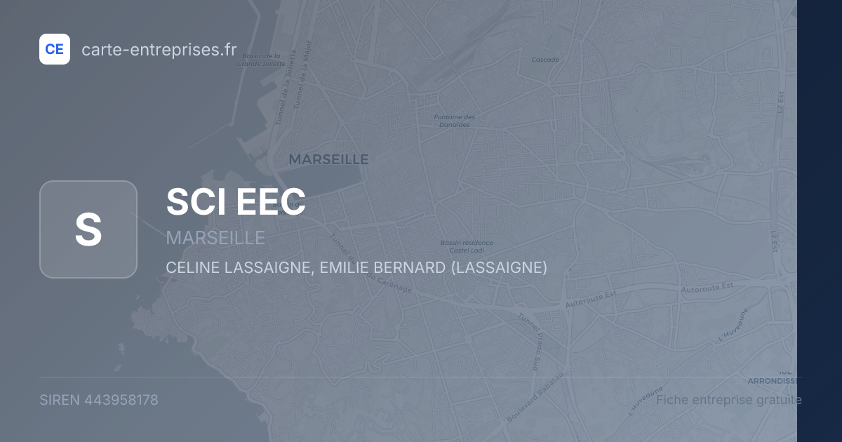 SCI EEC — 443958178 — fiche entreprise