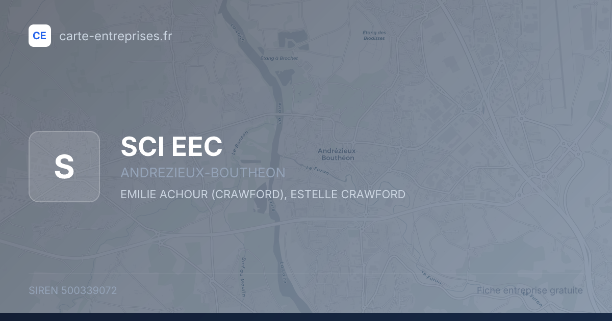 SCI EEC — 500339072 — fiche entreprise