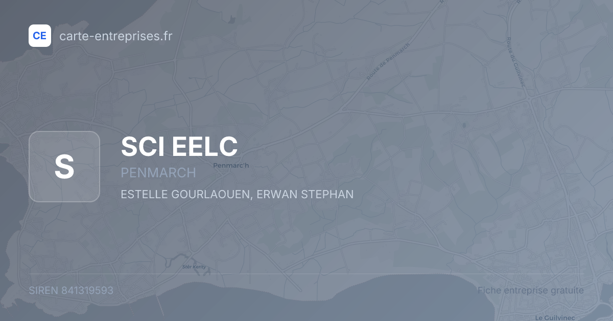 SCI EELC — 841319593 — fiche entreprise
