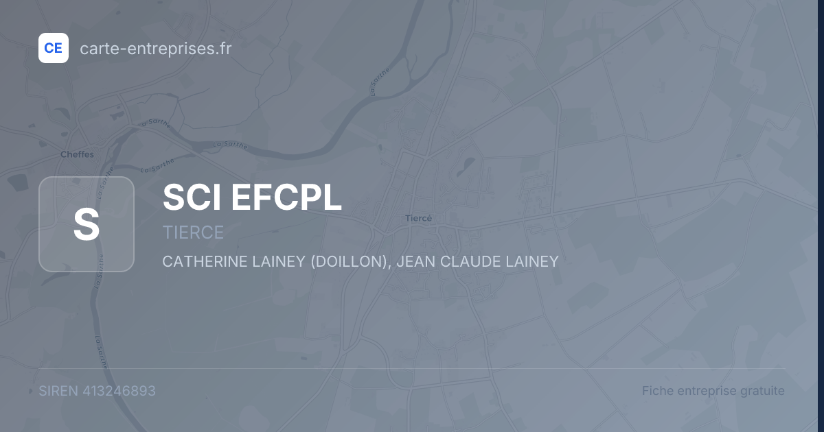 SCI EFCPL — 413246893 — fiche entreprise
