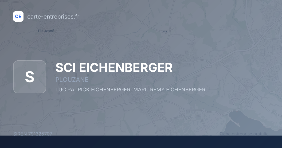 SCI EICHENBERGER — 791325707 — fiche entreprise