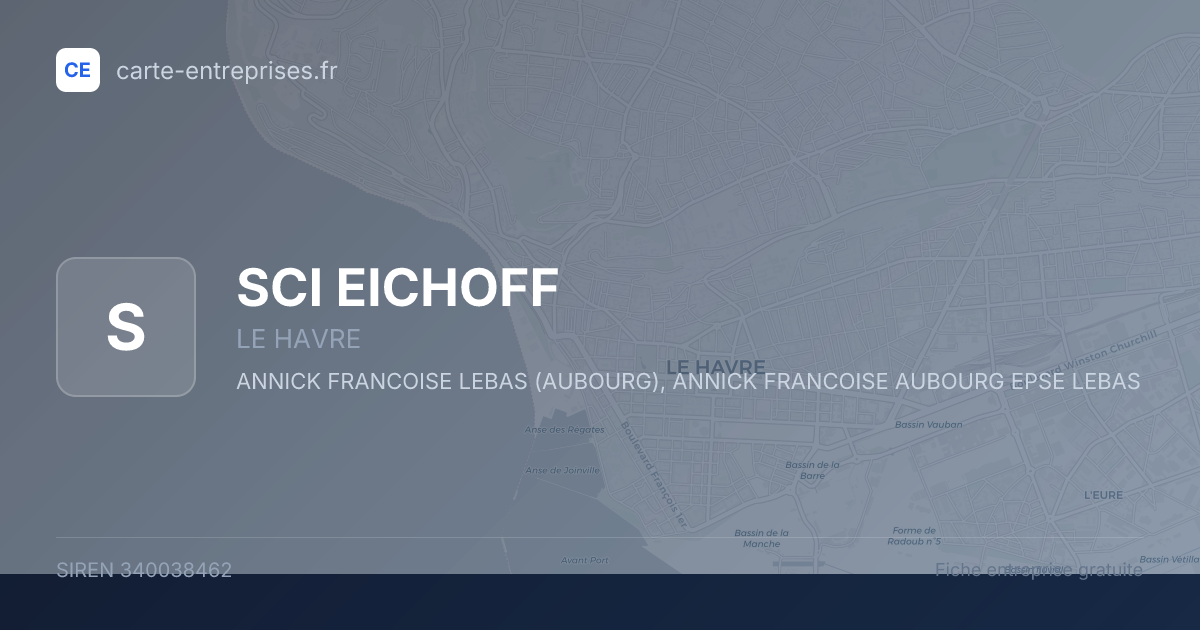 SCI EICHOFF — 340038462 — fiche entreprise