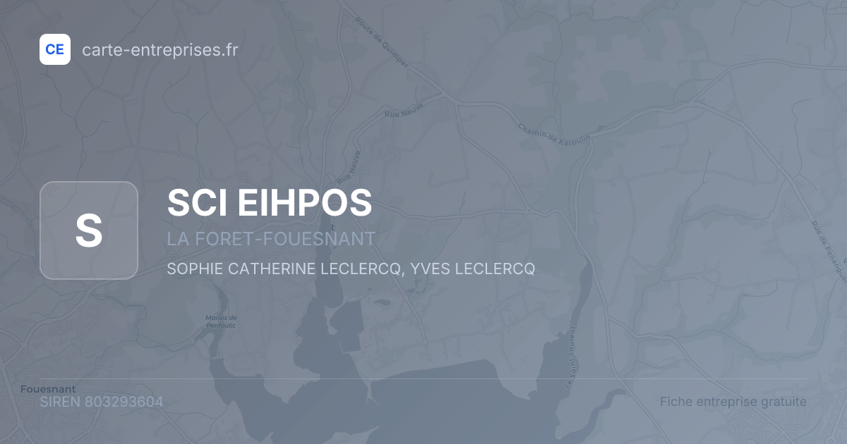 SCI EIHPOS — 803293604 — fiche entreprise