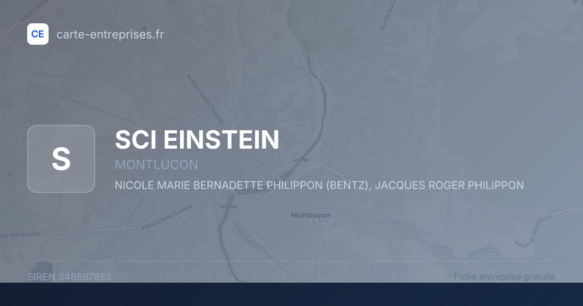 SCI EINSTEIN — 348897885 — fiche entreprise