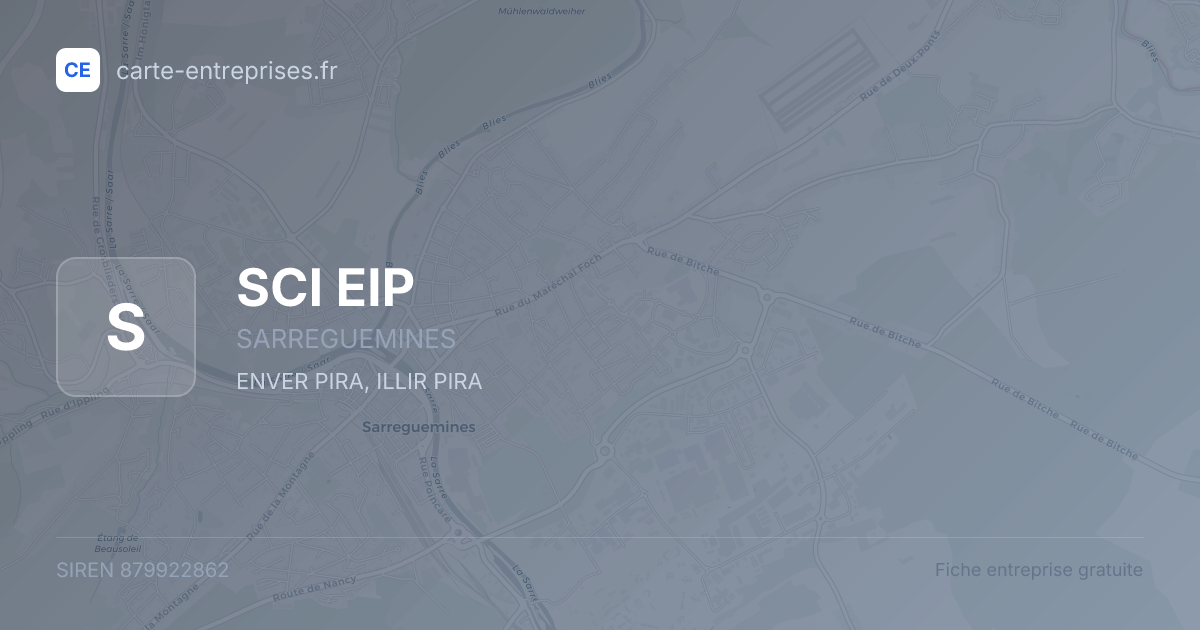 SCI EIP — 879922862 — fiche entreprise
