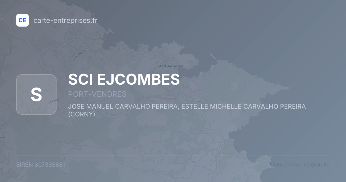 SCI EJCOMBES — 807393681 — fiche entreprise