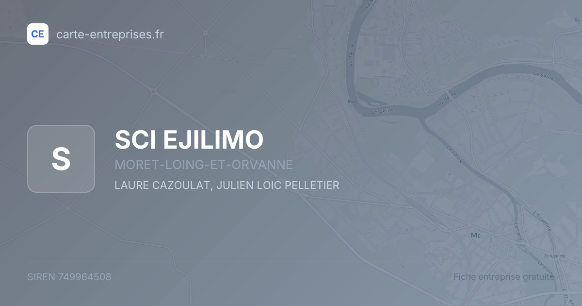 SCI EJILIMO — 749964508 — fiche entreprise