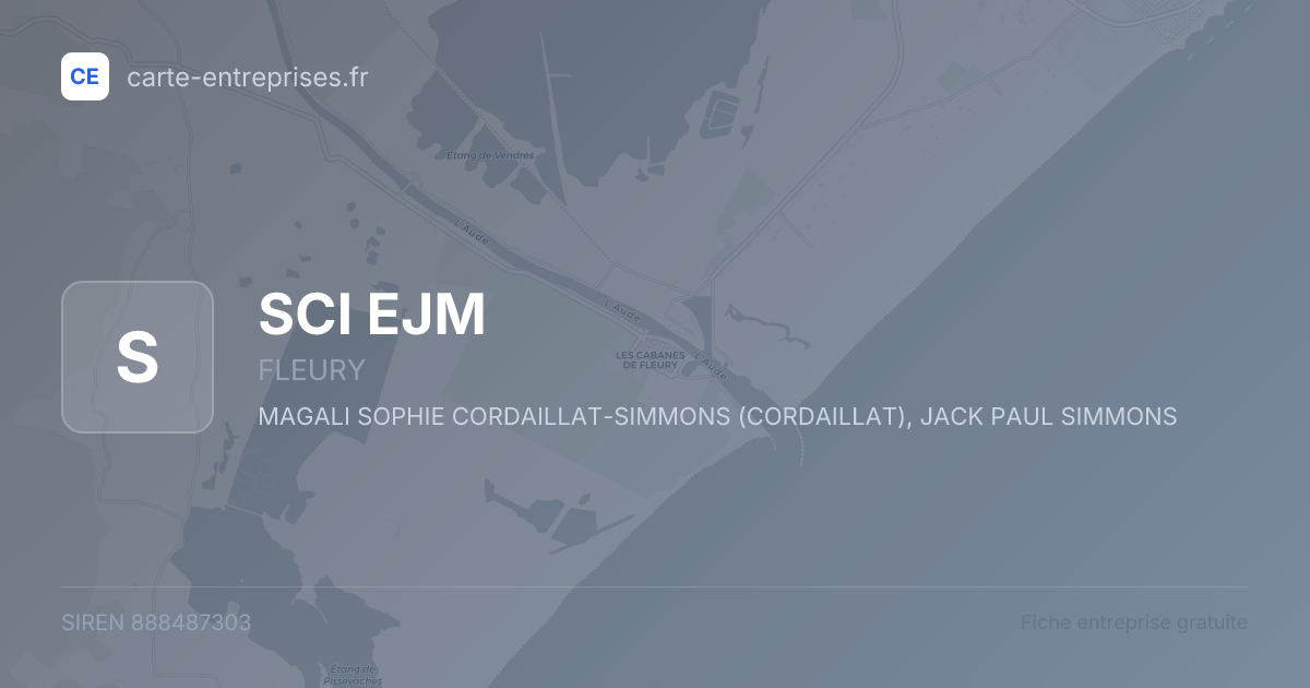 SCI EJM — 888487303 — fiche entreprise