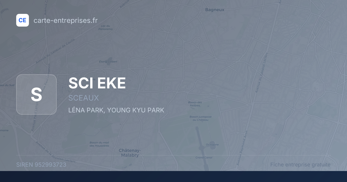 SCI EKE — 952993723 — fiche entreprise