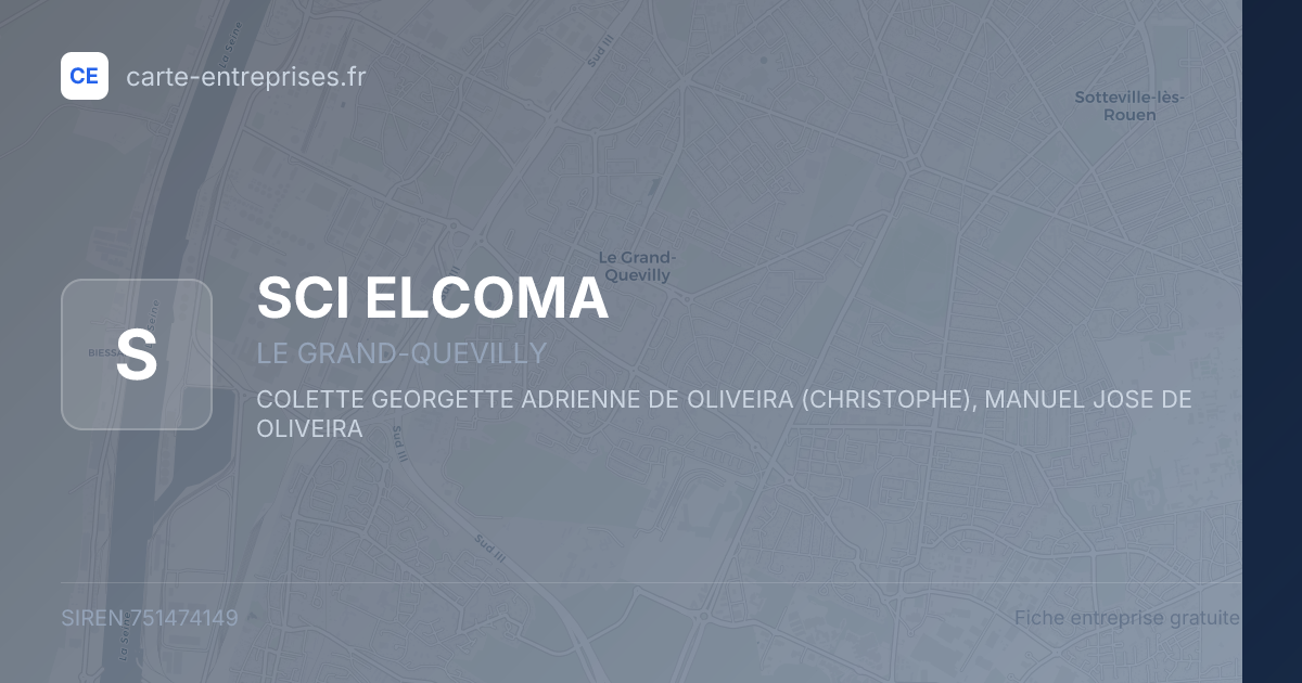 SCI ELCOMA — 751474149 — fiche entreprise