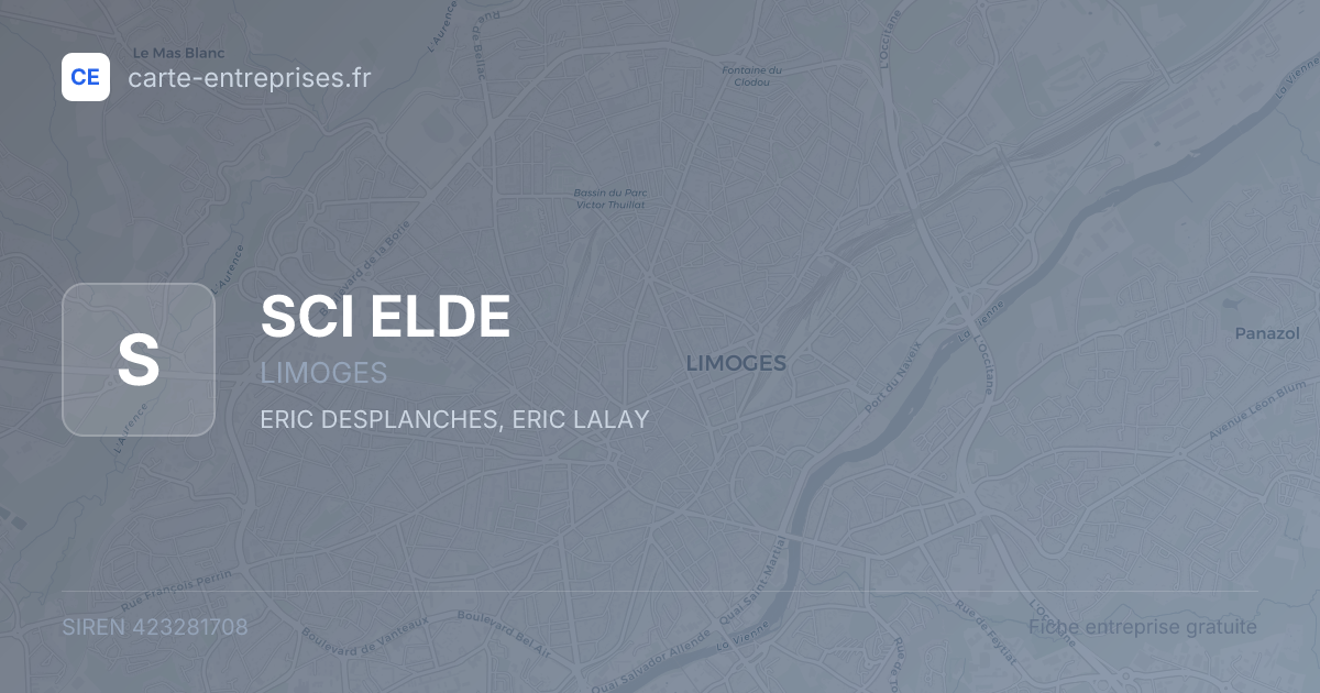 SCI ELDE — 423281708 — fiche entreprise