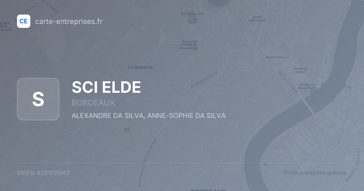 SCI ELDE — 429100043 — fiche entreprise