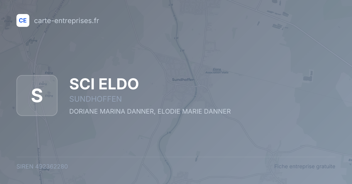 SCI ELDO — 492362280 — fiche entreprise