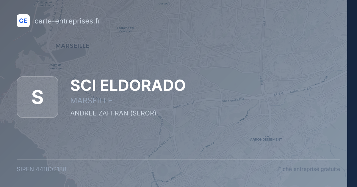 SCI ELDORADO — 441802188 — fiche entreprise