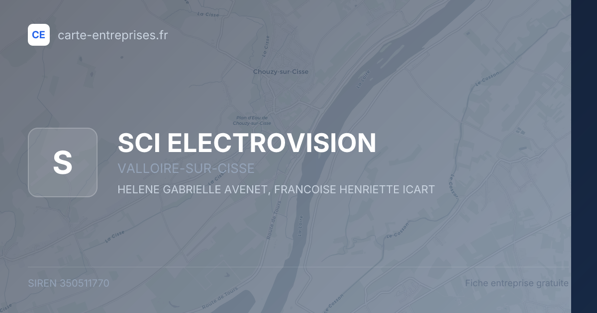 SCI ELECTROVISION — 350511770 — fiche entreprise