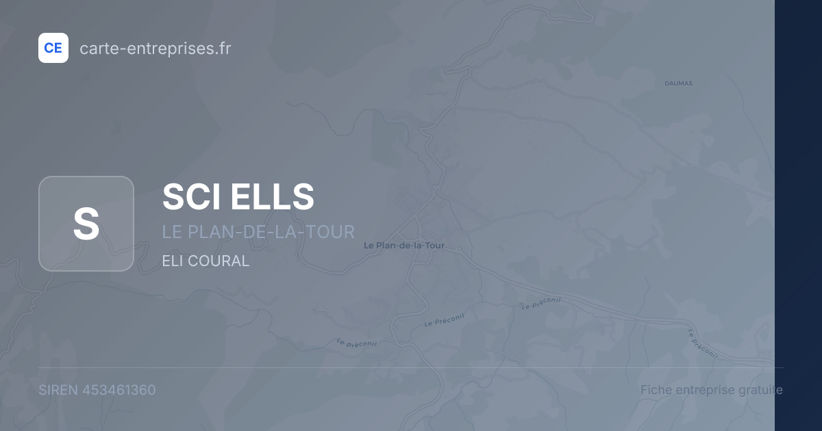 SCI ELLS — 453461360 — fiche entreprise