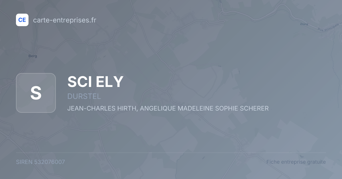 SCI ELY — 532076007 — fiche entreprise