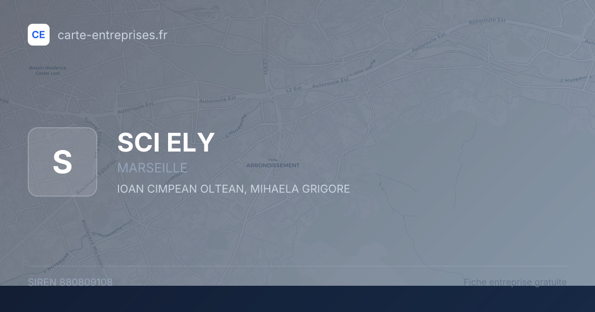SCI ELY — 880809108 — fiche entreprise