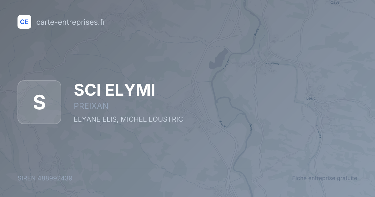 SCI ELYMI — 488992439 — fiche entreprise
