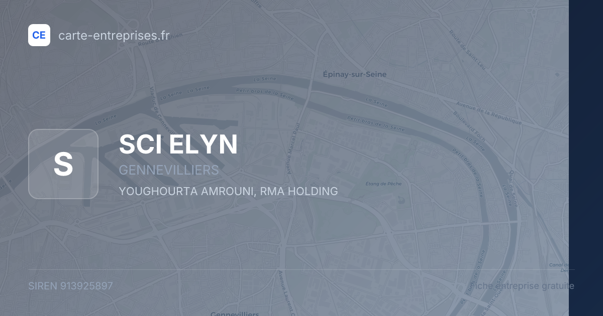SCI ELYN — 913925897 — fiche entreprise