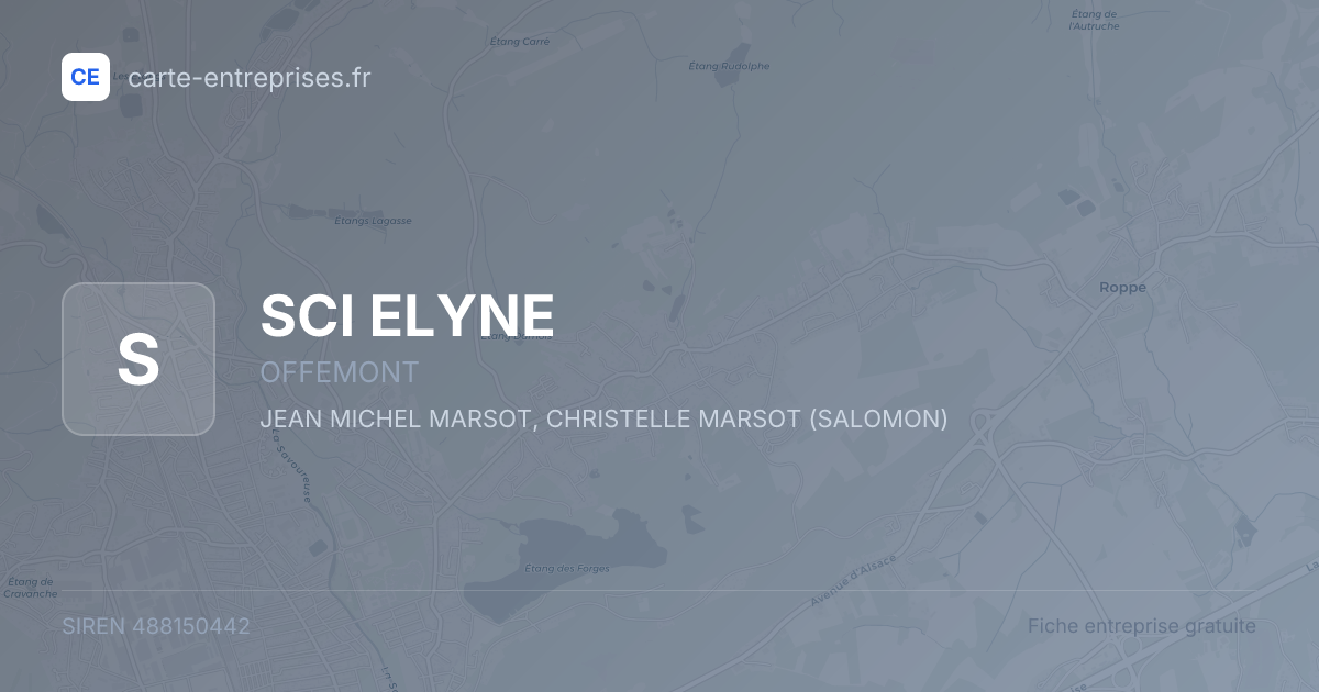 SCI ELYNE — 488150442 — fiche entreprise