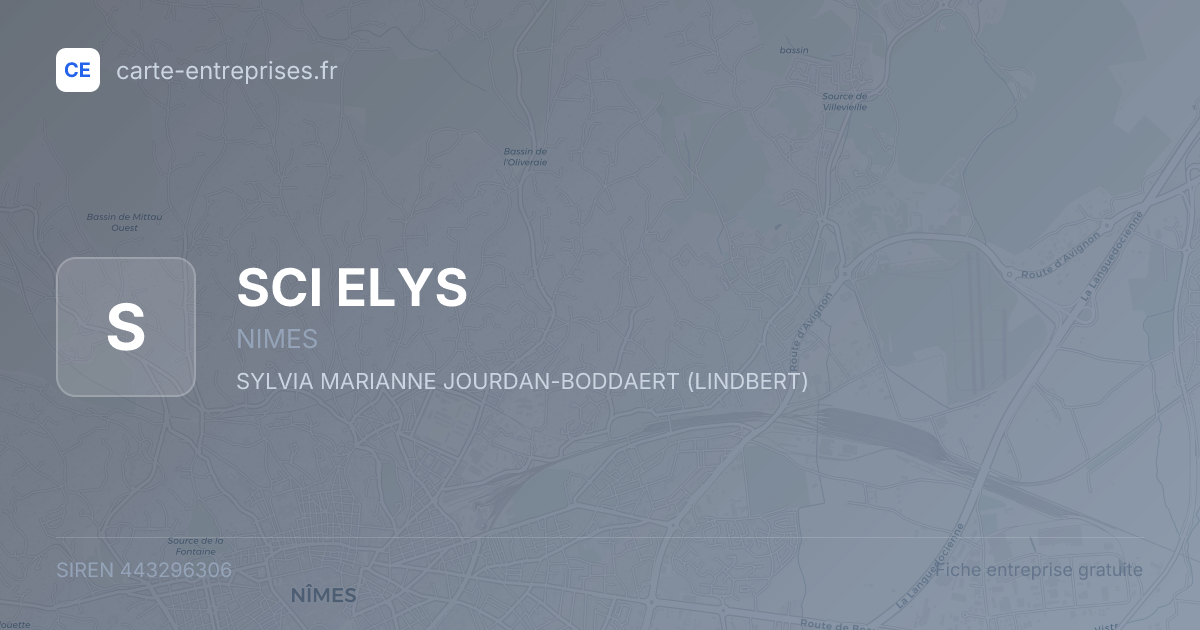 SCI ELYS — 443296306 — fiche entreprise