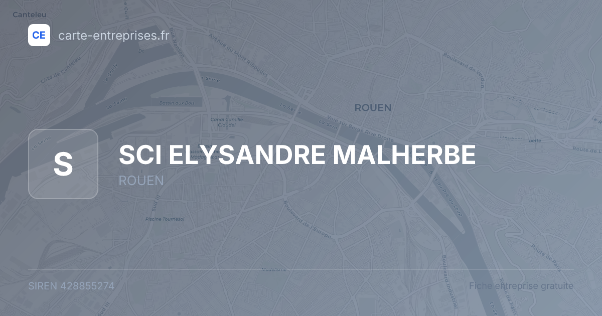 SCI ELYSANDRE MALHERBE — 428855274 — fiche entreprise