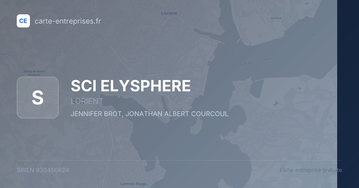 SCI ELYSPHERE — 938450624 — fiche entreprise