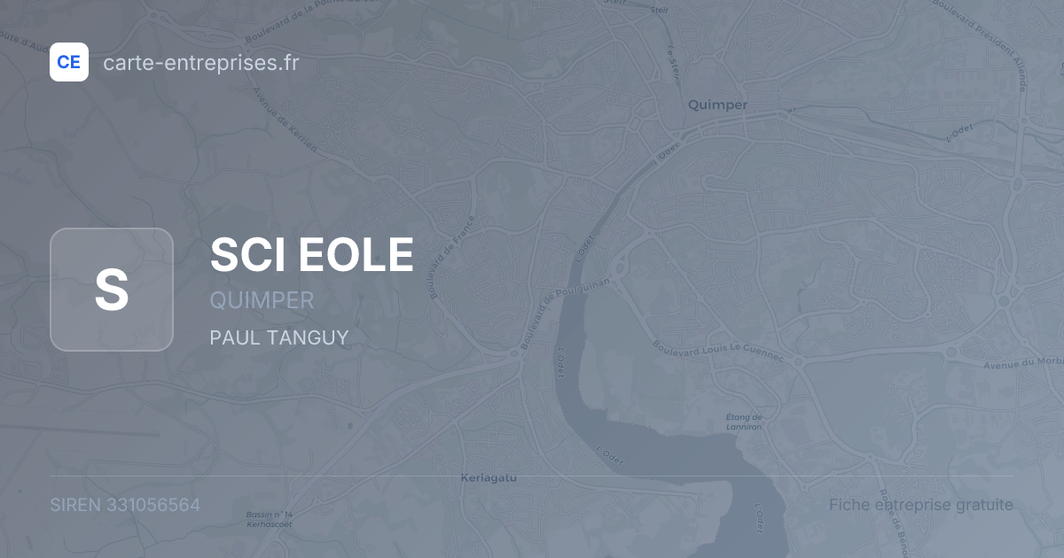 SCI EOLE — 331056564 — fiche entreprise