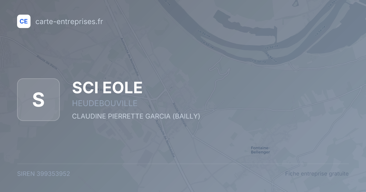 SCI EOLE — 399353952 — fiche entreprise