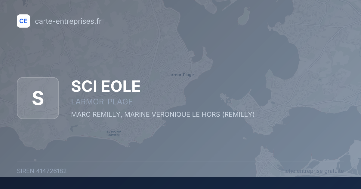 SCI EOLE — 414726182 — fiche entreprise