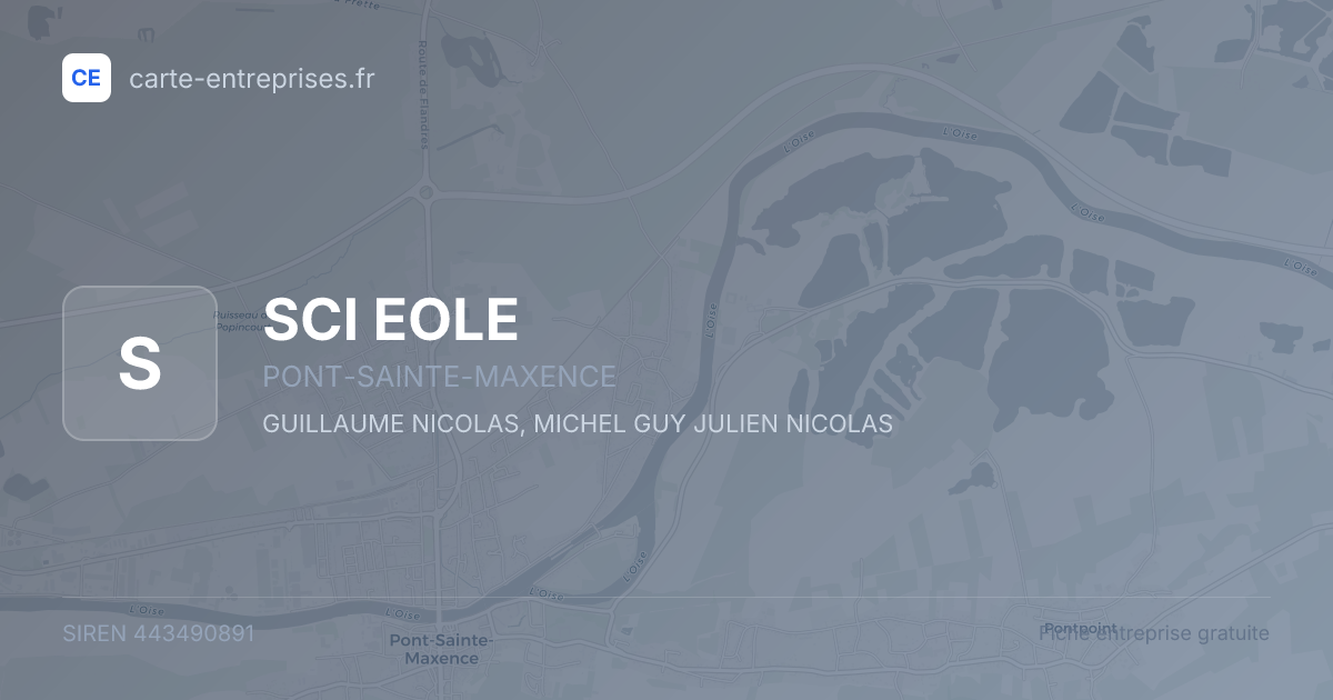 SCI EOLE — 443490891 — fiche entreprise