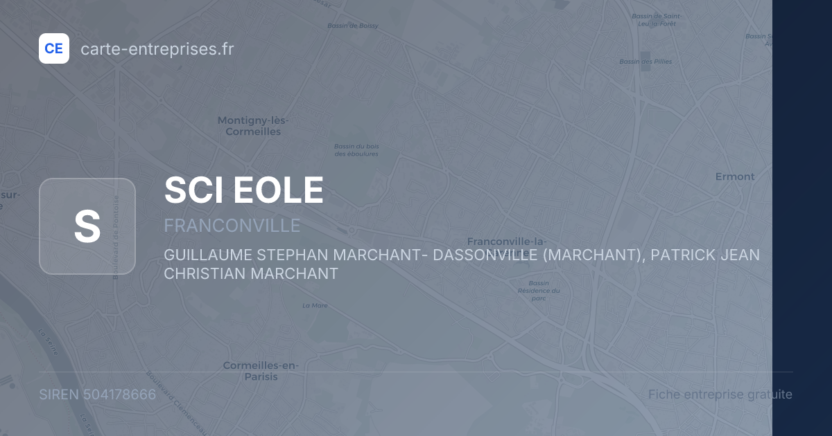 SCI EOLE — 504178666 — fiche entreprise