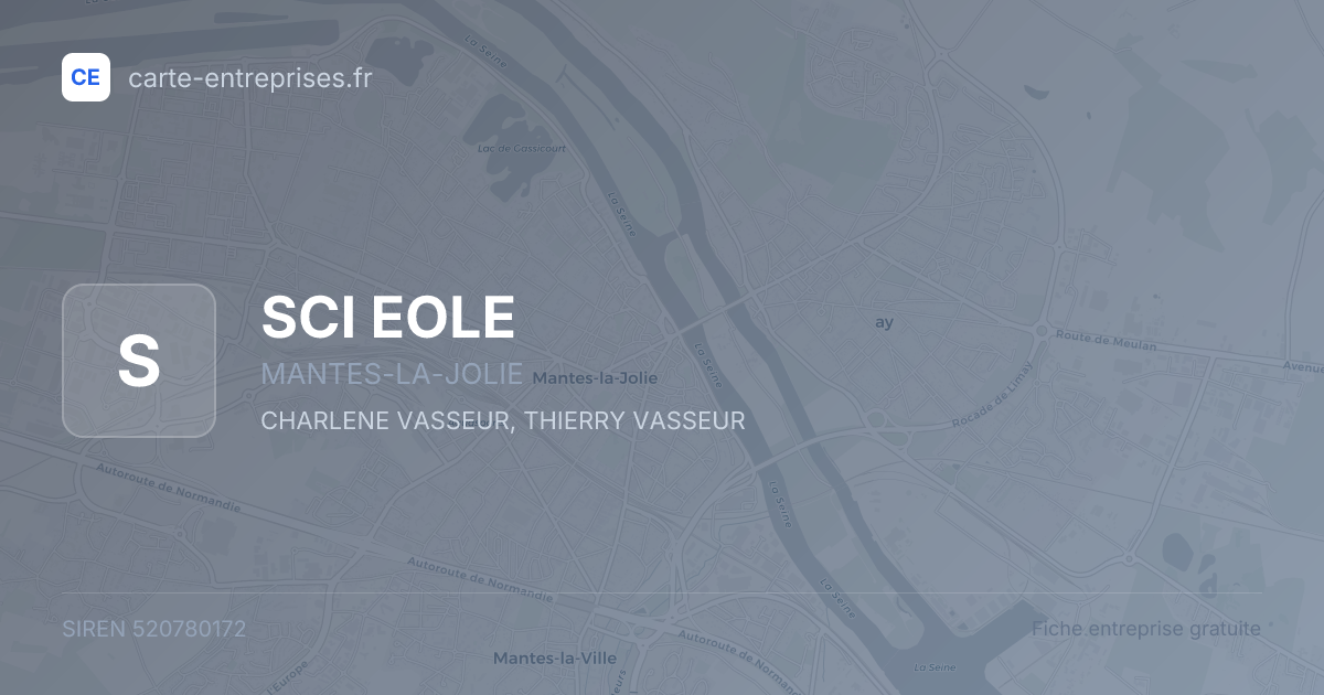 SCI EOLE — 520780172 — fiche entreprise