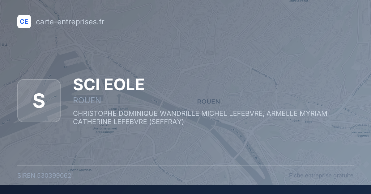 SCI EOLE — 530399062 — fiche entreprise
