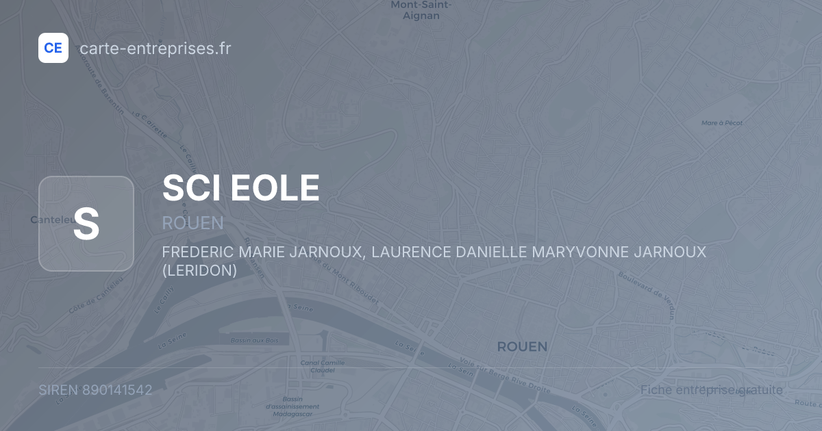 SCI EOLE — 890141542 — fiche entreprise