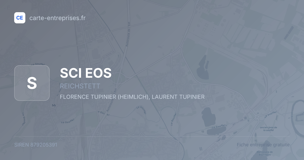 SCI EOS — 879205391 — fiche entreprise