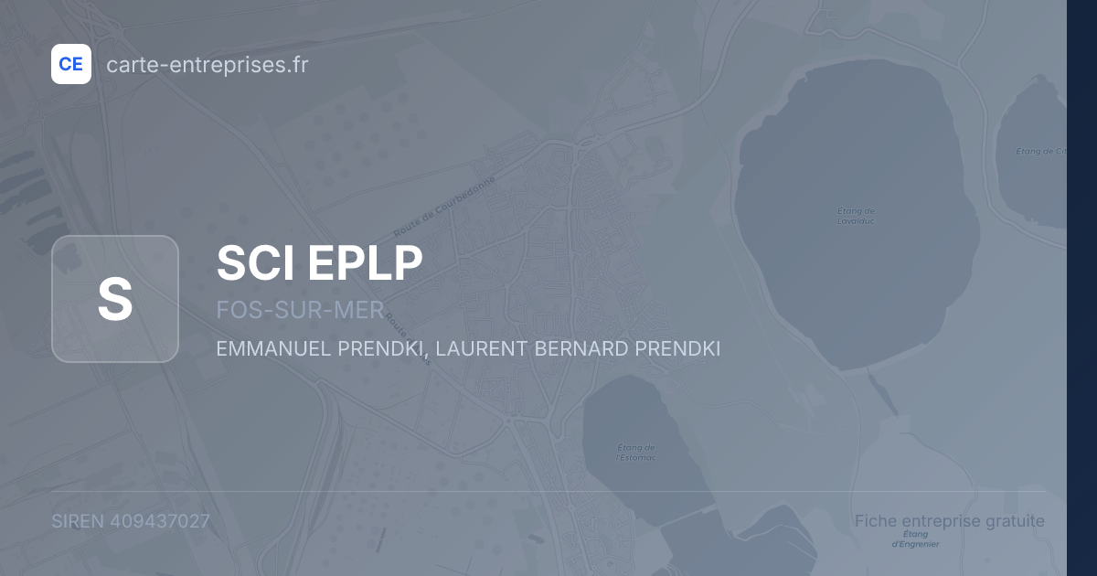 SCI EPLP — 409437027 — fiche entreprise